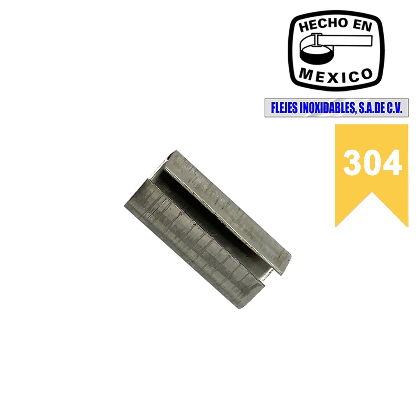 Sello cerrado 3/8" inoxidable 304